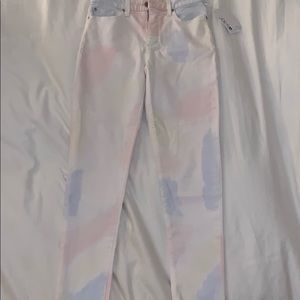 *NWT* Joe’s light pastel tie dye jeans